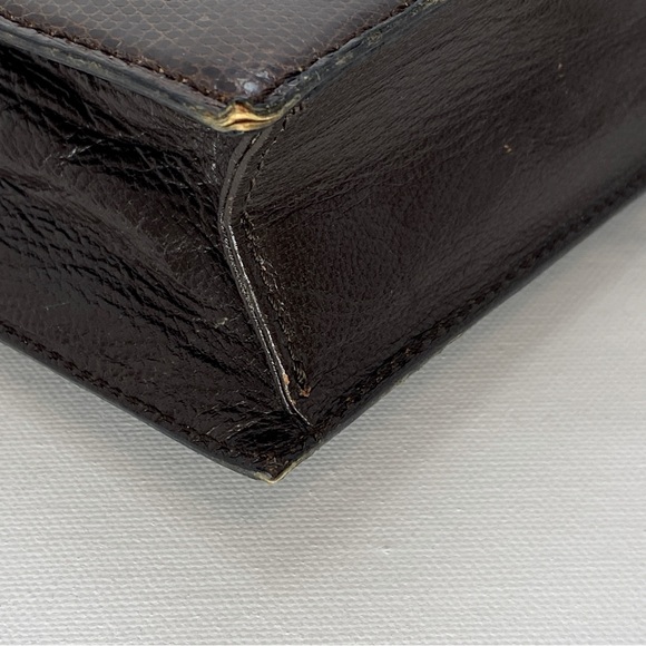 Extremely Rare YSL Yves Saint Laurent Opium Reptile Skin Shoulder Bag w/ Chain - Picture 13 of 13